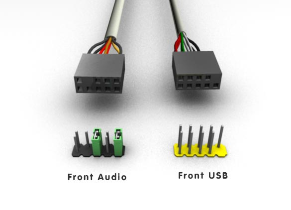 front panel audio usb