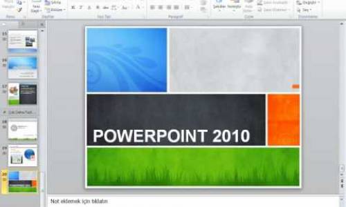 MİCROSOFT POWERPOİNT 2010 GÖRSEL VİDEO EĞİTİMİ-Powerpoint 2010