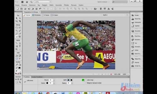 19 FW Bitmap araçları  10 Leke aracı