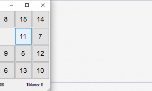 sayı sıralama oyunu